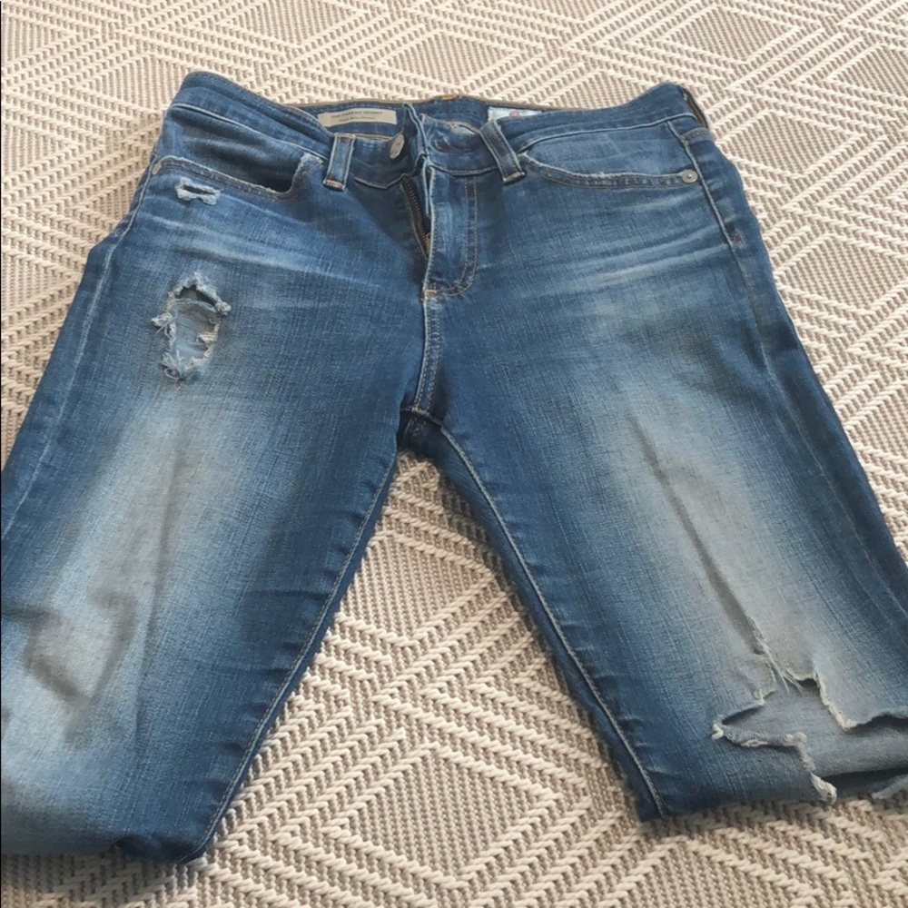 Ag farrah high rise skinny jeans size 25R